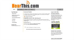Desktop Screenshot of hearthis.com