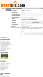 Mobile Screenshot of hearthis.com
